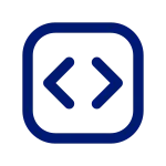 Resize Horizontal Round SVG Icon